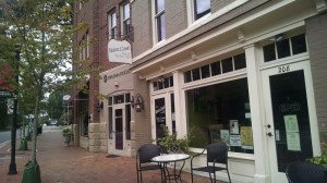 The Upper Crust Bar & Social Club is open above Millstone Bakehouse. (David Boraks photo)