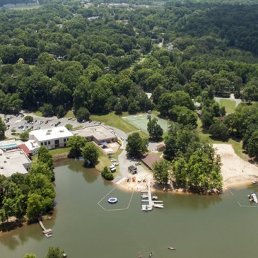 The Lake Norman YMCA has been celebrating 40 years in its home on Lake Cornelius – on land that once was a swamp. (©2014 David Boraks)