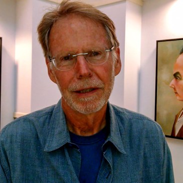 An exhibit of new oil paintings by Ed Harris, titled "Living & Dying," is at Davidson Town Hall through Oct. 18, 2015. (©David Boraks)