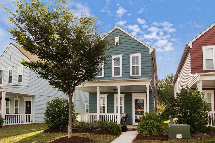 An affordable house in the Summers Walk neighborhood of Davidson. (Town of Davidson photo)