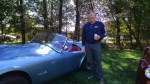 Jim Maxwell and his 1964 Ford Cobra. (David Boraks photo)