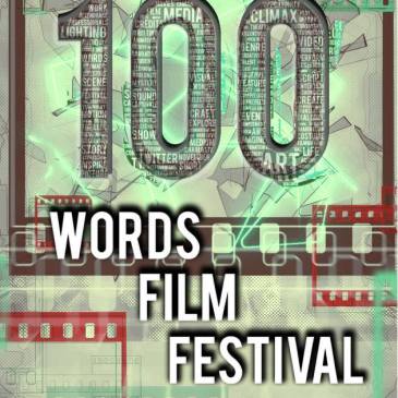 100 words film festival logo