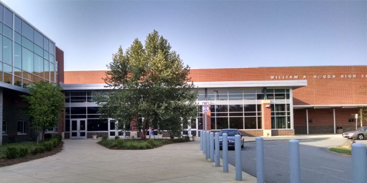 W.A. Hough High School in Cornelius. (David Boraks photo)