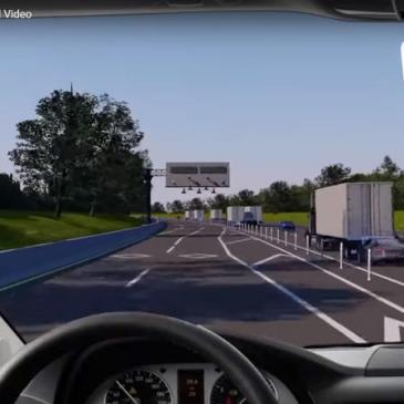 Image from an NCDOT video explaining how the Express Lanes will work.