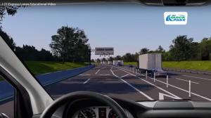 Image from an NCDOT video explaining how the Express Lanes will work.